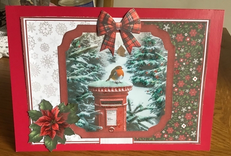 CHRISTMAS POST by Margaret Davies