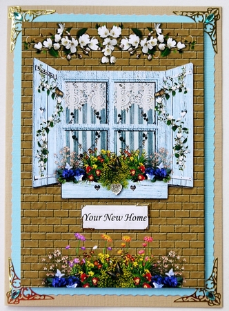 Floral Window Box by Margaret Dittmann