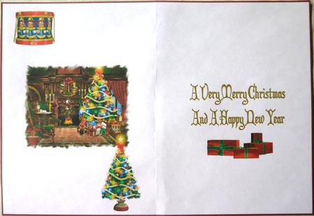 Christmas Scene Insert 1 by Margaret Dittmann
