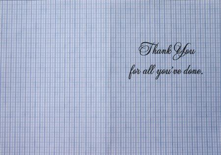 Thank You Insert 3 by Margaret Dittmann