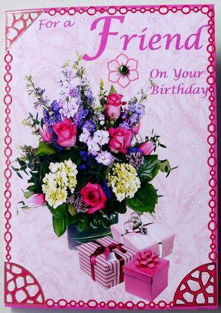 For a Friend 5x7 Card by Margaret Dittmann
