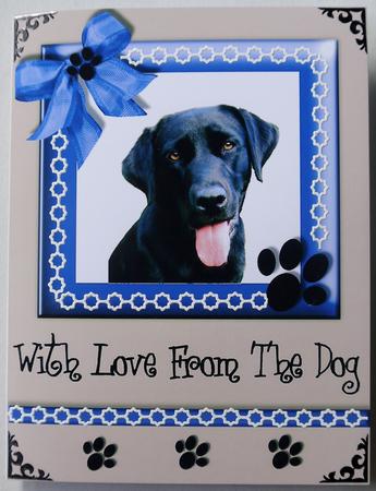 Love from the Dog Card Front by Margaret Dittmann