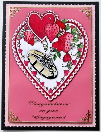 Engagement Ring Heart by Margaret Dittmann