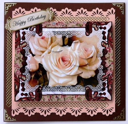Roses and Lace Vintage by Margaret Dittmann