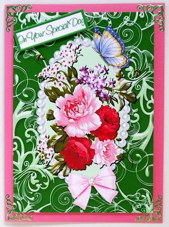 Rose Bouquet (2) Floral A4 by Margaret Dittmann