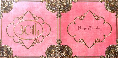 Sweet Pea Perfume 30th Matching Card Insert by Margaret Dittmann