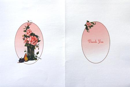 A Vase of Pink Roses Still Life Insert by Margaret Dittmann