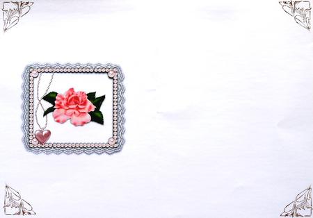 Pearls,hearts & Roses by Margaret Dittmann