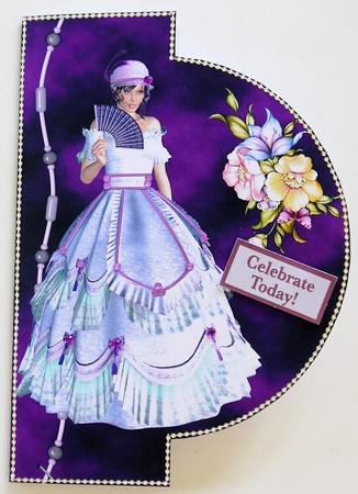 Vintage Elegance Quick Card by Margaret Dittmann