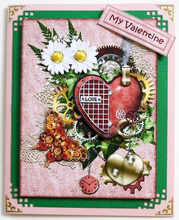 My Steaming Heart Steampunk Valentine by Margaret Dittmann