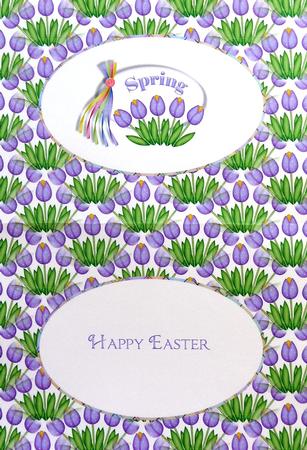 Spring Tulip Landscape Insert by Margaret Dittmann
