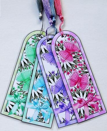 Butterfly Bookmarks by Margaret Dittmann