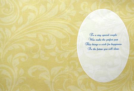 Cream Swirls Insert by Margaret Dittmann
