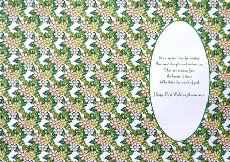 Anniversary Insert by Margaret Dittmann