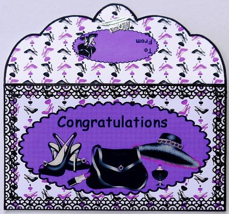 Womans Accessories, Purple Moneywallet by Margaret Dittmann