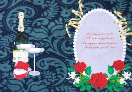 Engagement Celebration Insert by Margaret Dittmann