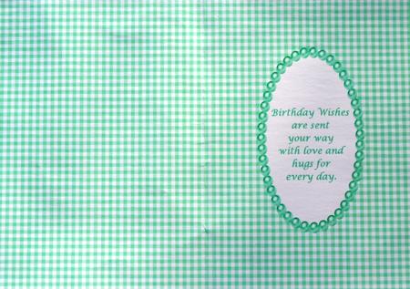 Pastel Gingham Insert by Margaret Dittmann