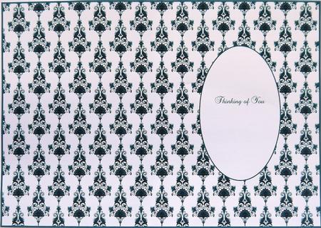 Green Cardmaking Insert by Margaret Dittmann