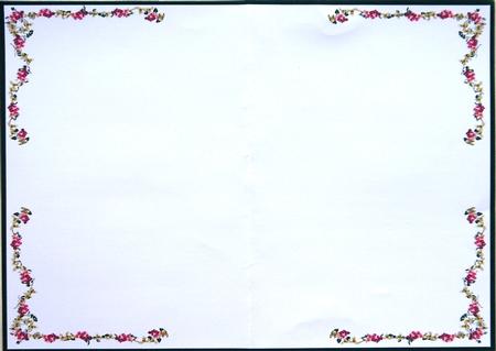 Rose Corner Insert by Margaret Dittmann