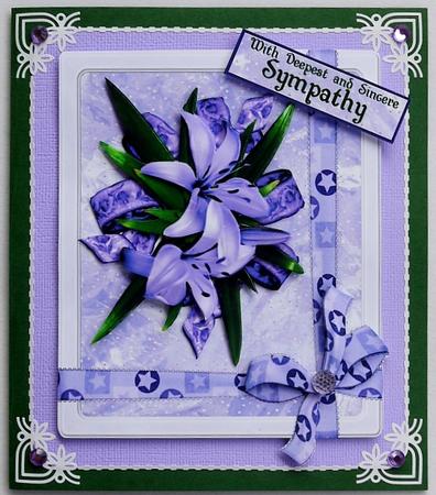 Lilac Lilies by Margaret Dittmann