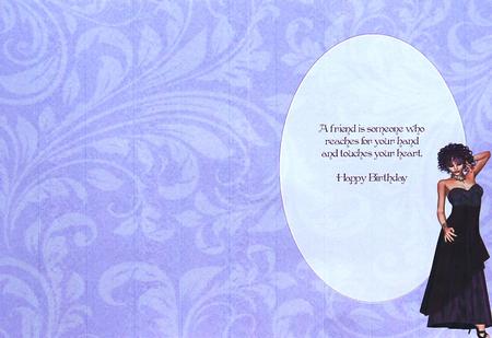 A Touch of Purple Insert by Margaret Dittmann