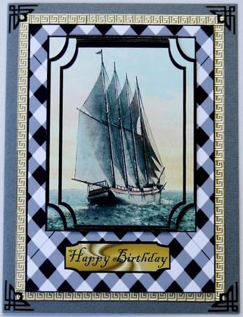 Birthday Male Card by Margaret Dittmann