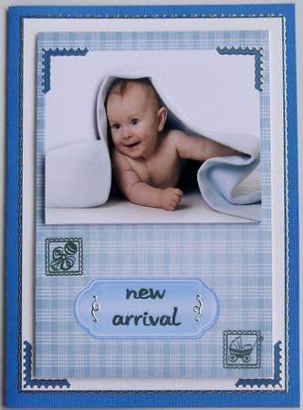 Baby Boy Congratulations by Margaret Dittmann