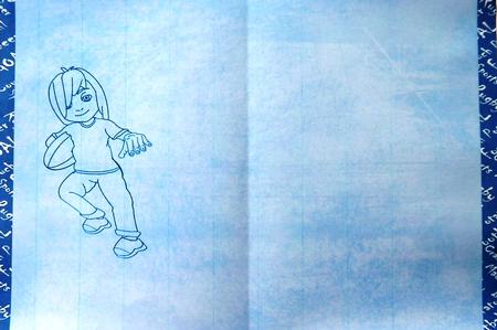 Football Boy Insert by Margaret Dittmann
