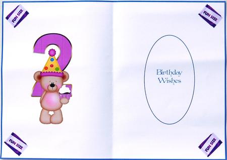 2nd Birthday Card Making Insert1 by Margaret Dittmann
