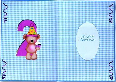 Happy 2nd Birthday Insert1 by Margaret Dittmann