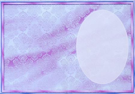 Mauve Ornate Insert by Margaret Dittmann