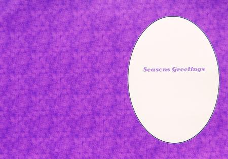Purple Christmas Textured Effect Insert by Margaret Dittmann