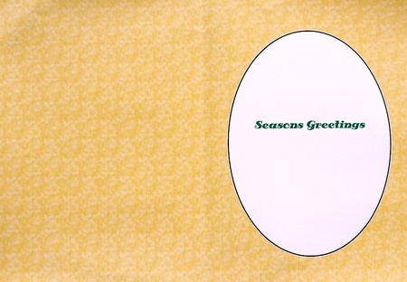 Cream Textured Effect Christmas Insert by Margaret Dittmann