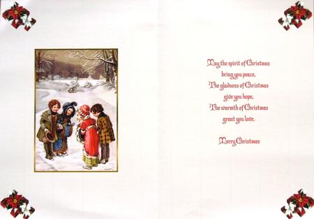 Sharing Christmas Wishes Insert1 by Margaret Dittmann