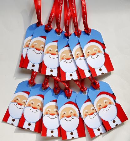 Jolly Santa. by Margaret Dittmann