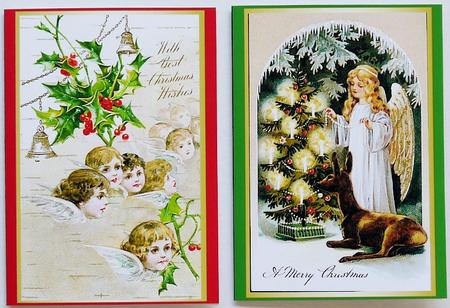 Vintage Christmas Notelets 19 by Margaret Dittmann