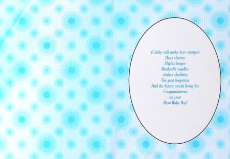 Blue Textured Spot Insert 3 by Margaret Dittmann
