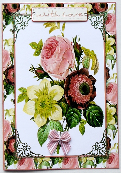 Gorgeous Floral Bouquet Quick Card / Note Card by Margaret Dittmann
