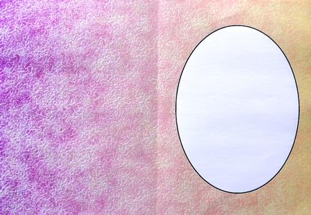 Pink Peach Textured Insert by Margaret Dittmann