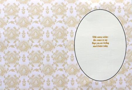 Yellow Bold Floral Insert by Margaret Dittmann
