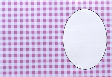 Pink Check Insert by Margaret Dittmann