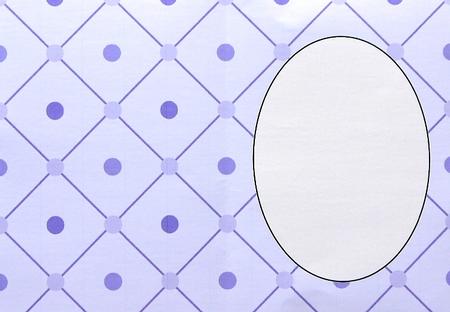 Purple Patterned Insert by Margaret Dittmann