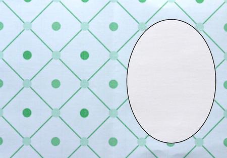 Green Patterned Insert by Margaret Dittmann