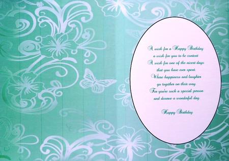 Green Floral Butterfly Insert 2 by Margaret Dittmann