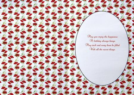 Red Poppy Insert 3 by Margaret Dittmann