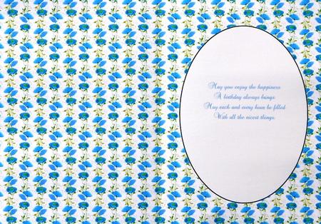 Blue Poppy Insert 1 by Margaret Dittmann