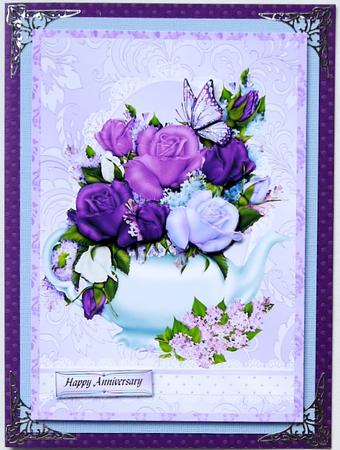 Vintage Tea and Roses by Margaret Dittmann