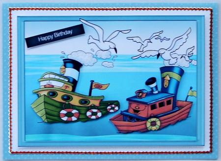 The Tugs Are Coming by Margaret Dittmann