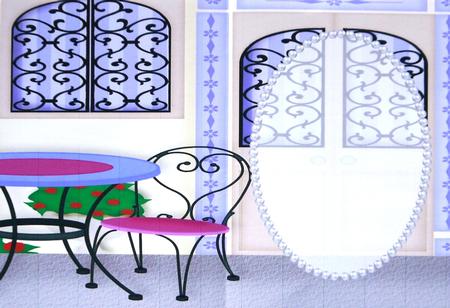 Bistro Insert by Margaret Dittmann