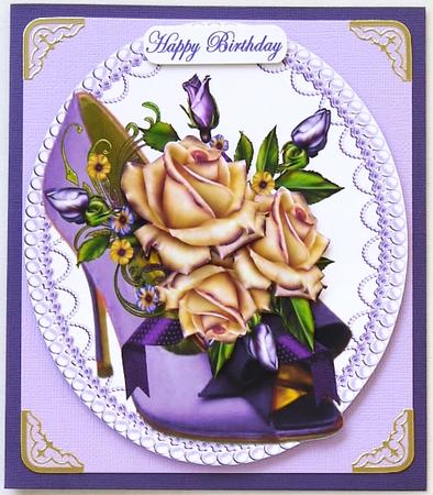 Roses and Shoe by Margaret Dittmann